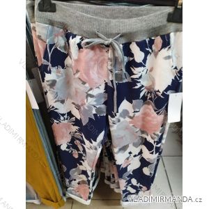 Sweater shorts long ladies flowered (uni sl) ITALIAN MODA IM719020 / A