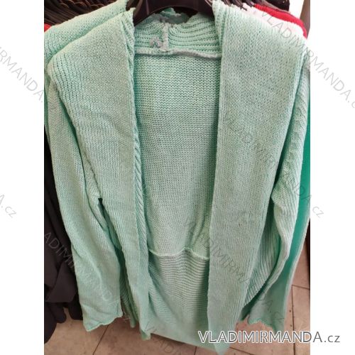 Cardigan knit long sleeve ladies (uni s / m / L) ITALIAN MODA im719411