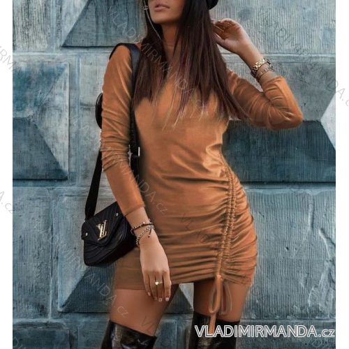 Dress with 3/4-sleeve ladies pocket (uni sl) ITALIAN Fashion IMWD20523