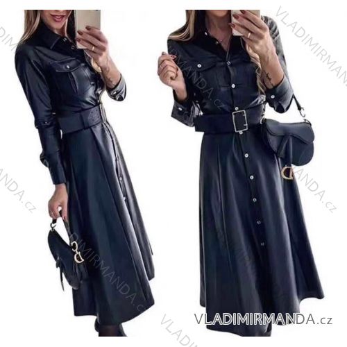 Dress with 3/4-sleeve ladies pocket (uni sl) ITALIAN Fashion IMWD20527