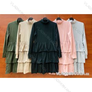 Dress with 3/4-sleeve ladies pocket (uni sl) ITALIAN Fashion IMWD20527