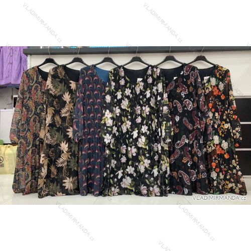Dress with 3/4-sleeve ladies pocket (uni sl) ITALIAN Fashion IMWD20527