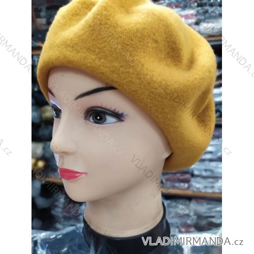 Women's cap with stones (uni) WOOLK POLAND PV417027
