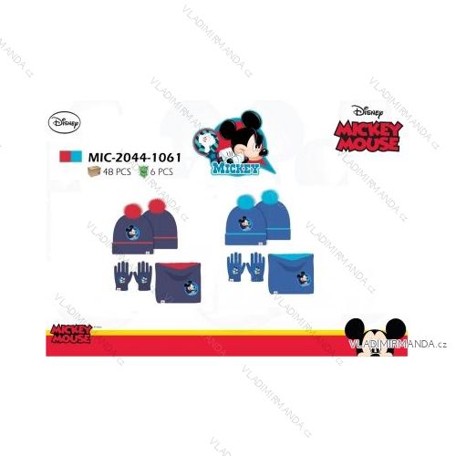 Set of mickey mouse mice (one size) SETINO MIC-A-KNSET-102