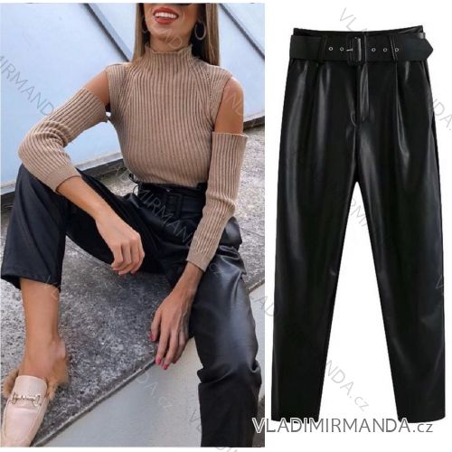 Tričko elegantní dlouhý rukáv dámské (UNI S/M) ITALSKÁ MÓDA IMM20954