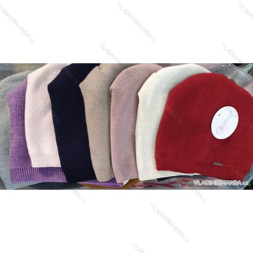 Women's warm winter fleece hat (ONE SIZE) WROBI POLAND PV919036
