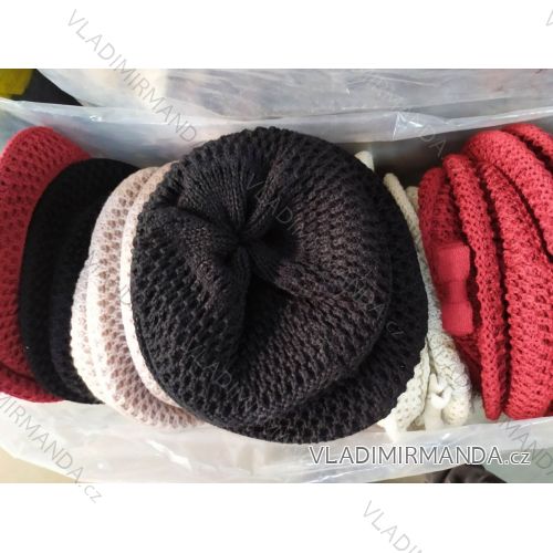 Women's warm winter fleece hat (ONE SIZE) WROBI POLAND PV919036
