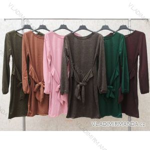 Blouse long sleeve with ruffles women (UNI S / L) ITALIAN FASHION IMK20159