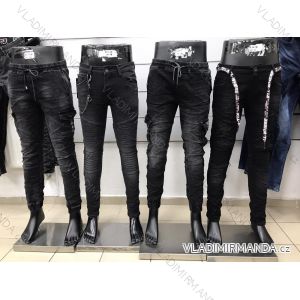 Leggings pants leatherette with zip (34-42) JEANS JWA20048