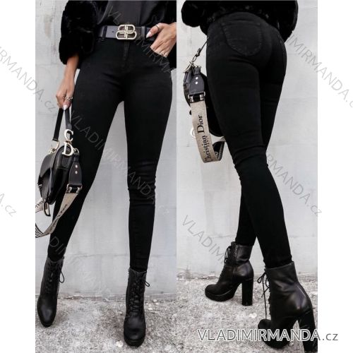 Leggings pants leatherette with zip (34-42) JEANS JWA20048