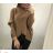 Sweater turtleneck long sleeve women (S -M -L ONE SIZE) Italská móda IIM820055