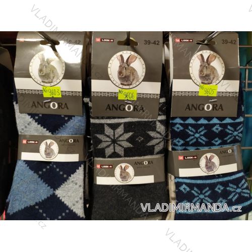 Men's socks wool (43-46) ANGORA LOOKEN AG-9603
