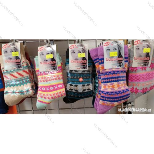 Women's warm wool socks (35-38,39-42) LOOKEN LOK20004