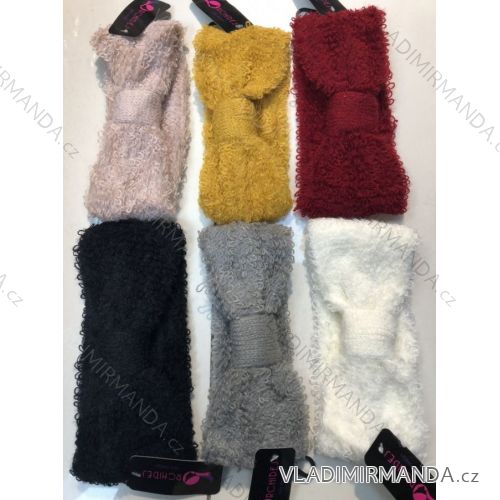 Women's knitted headband (ONE SIZE) DELFIN DEL20EGA-25