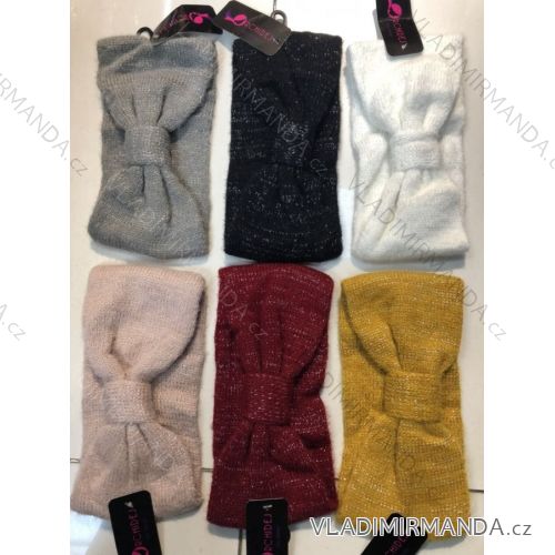 Women's knitted headband (ONE SIZE) DELFIN DEL20EGA-25