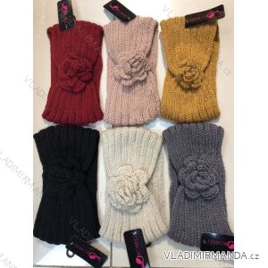 Women's knitted headband (ONE SIZE) DELFIN DEL20EGA-25