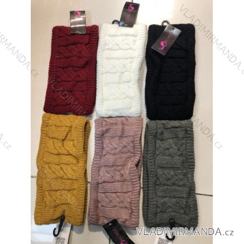 Women's knitted headband (ONE SIZE) DELFIN DEL20EGA-25