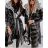 Women's long winter coat (S / M ONE SIZE) ITALIAN FASHION IMK20994