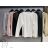 Blouse long sleeve with ruffles women (UNI S / L) ITALIAN FASHION IMK20159
