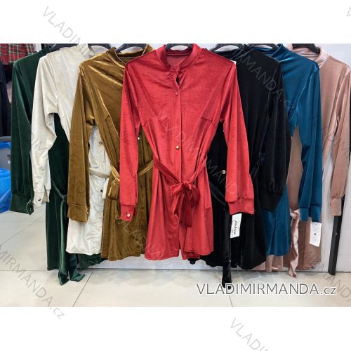 Dress with 3/4-sleeve ladies pocket (uni sl) ITALIAN Fashion IMWD20527