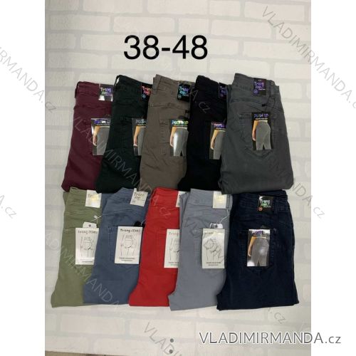 Leggings pants leatherette with zip (34-42) JEANS JWA20038