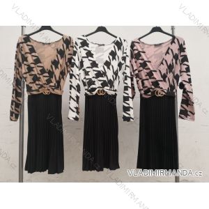 Blouse long sleeve with ruffles women (UNI S / L) ITALIAN FASHION IMK20159