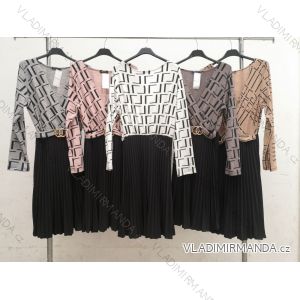 Blouse long sleeve with ruffles women (UNI S / L) ITALIAN FASHION IMK20159