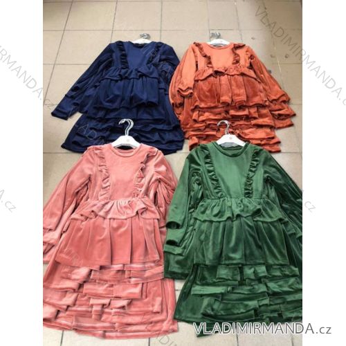Denim jacket with fur children's teen girl (6-16 years) ITALIAN FASHION IMVWN20001