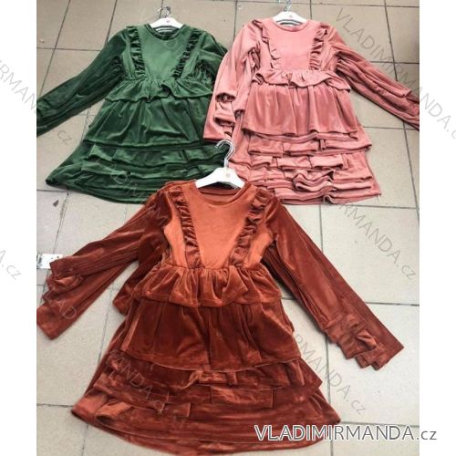 Denim jacket with fur children's teen girl (6-16 years) ITALIAN FASHION IMVWN20001