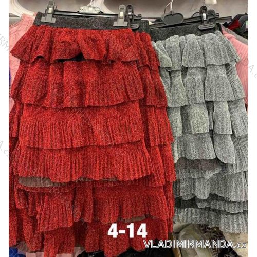 Denim jacket with fur children's teen girl (6-16 years) ITALIAN FASHION IMVWN20001