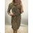 Elegant long sleeve dress for women (UNI S / L) ITALIAN FASHION IMWA20996 L