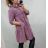 Zippered extended sweatshirt dress long sleeve women (uni m / xl) ITALIAN FASHION IM520351