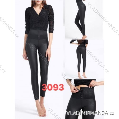 Long leggings WOMEN'S LEATHER (UNI S-M) ITALIAN FASHION IMM20FD3063