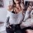 Women's long sleeve sweater (uni L / XL) ITALIAN MODA IM7191009