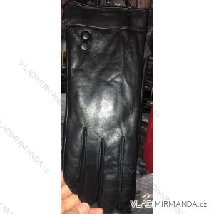 Women's leather fingerless gloves (ONE SIZE) SANDROU SAN20SZK2