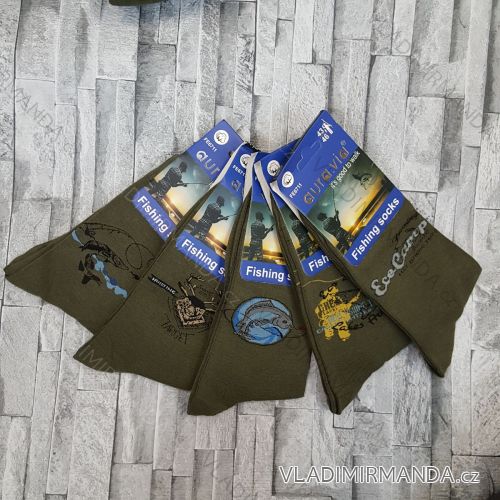 Bamboo men's socks (39-46) AURA. VIA F9191