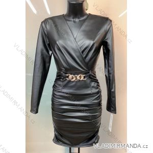 Dress with 3/4-sleeve ladies pocket (uni sl) ITALIAN Fashion IMWD20515