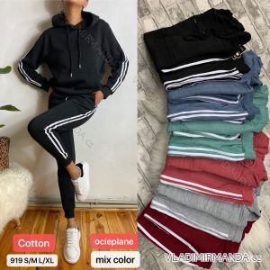 Women's long velvet sweatpants (S-XL) TURKISH FASHION TMWL20633