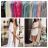 Dress with 3/4-sleeve ladies pocket (uni sl) ITALIAN Fashion IM3181746