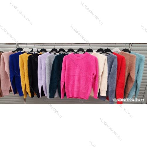 Blouse long sleeve with ruffles women (UNI S / L) ITALIAN FASHION IMK20159