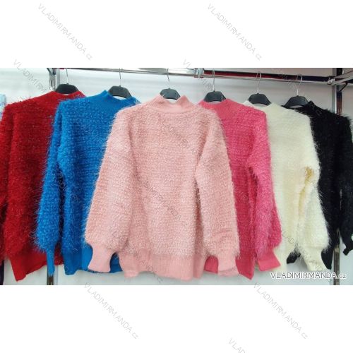 Blouse long sleeve with ruffles women (UNI S / L) ITALIAN FASHION IMK20159