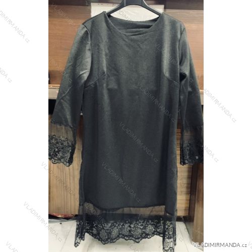 Dress with 3/4-sleeve ladies pocket (uni sl) ITALIAN Fashion IMWD20529