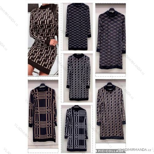 Casual Short Sleeve Dress (UNI S-L) ITALIAN FASHION IMD20328