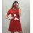 Classic Dress with Veil Short Sleeve Women's (uni s / m) TURKISH FASHION IMT20145