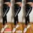 Women's leatherette long thermal pants (S-XL) TURKISH FASHION TMWL207800