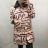 Jacket winter jacket with hood and fur women oversized (46-54) POLISH FASHION BLI19YP-18057-12