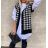 Blouse long sleeve with ruffles women (UNI S / L) ITALIAN FASHION IMK20159