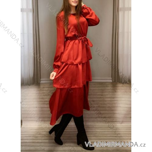 Dress with 3/4-sleeve ladies pocket (uni sl) ITALIAN Fashion IMWD20529