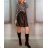 Dress with 3/4-sleeve ladies pocket (uni sl) ITALIAN Fashion IMWD20529
