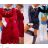 Dress with 3/4-sleeve ladies pocket (uni sl) ITALIAN Fashion IMWD20527